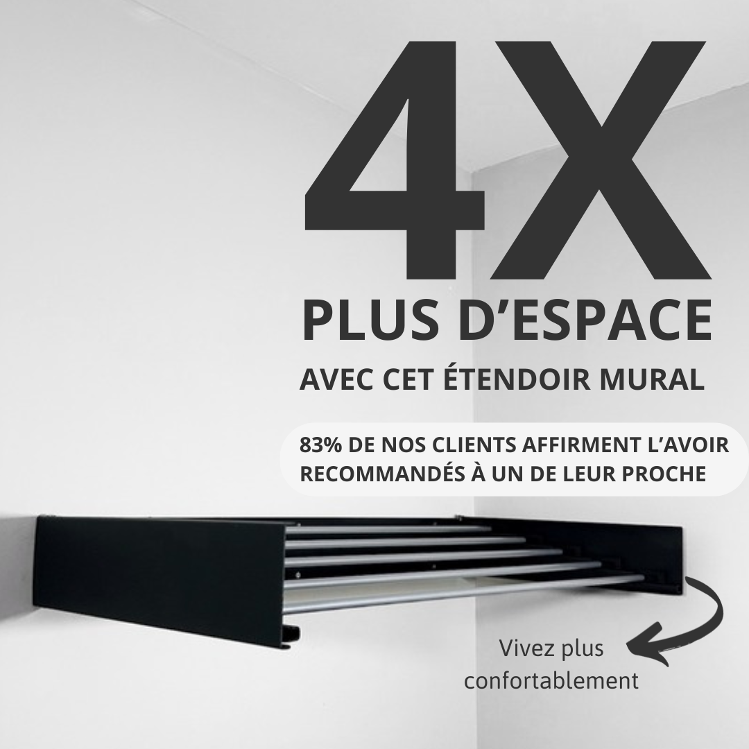 Notre étendoir invisible - Pratique-store