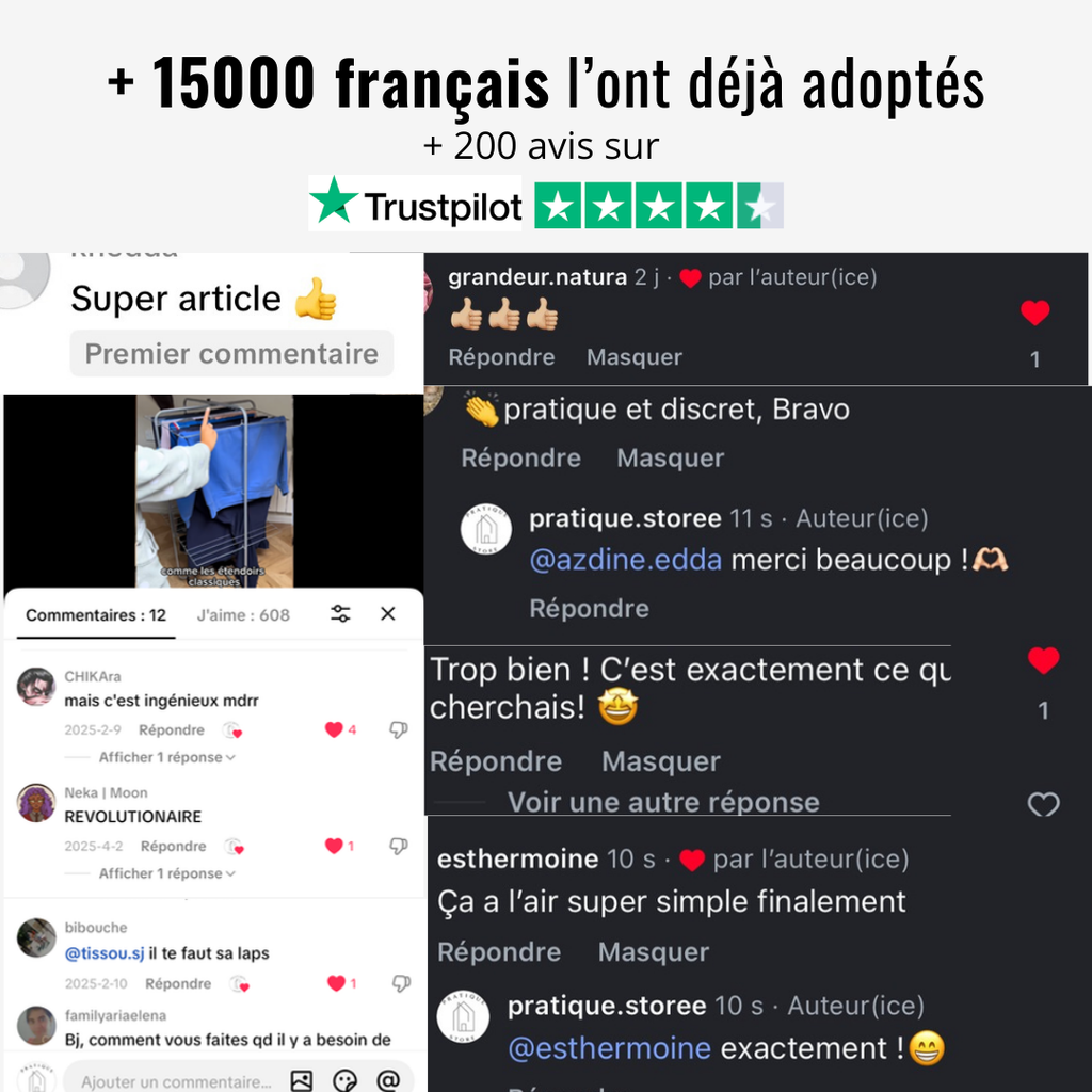 Notre étendoir invisible - Pratique-store