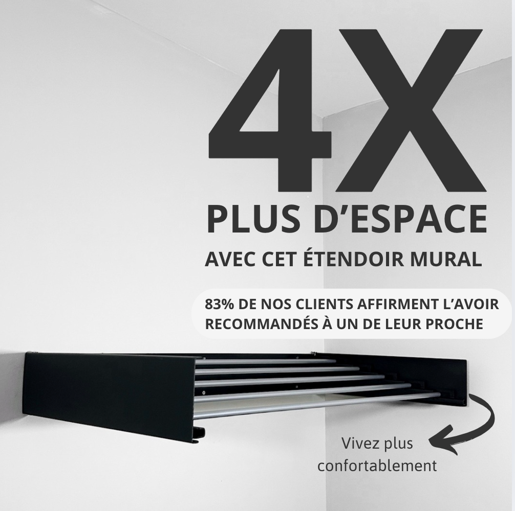 Notre étendoir mural - Pratique-store