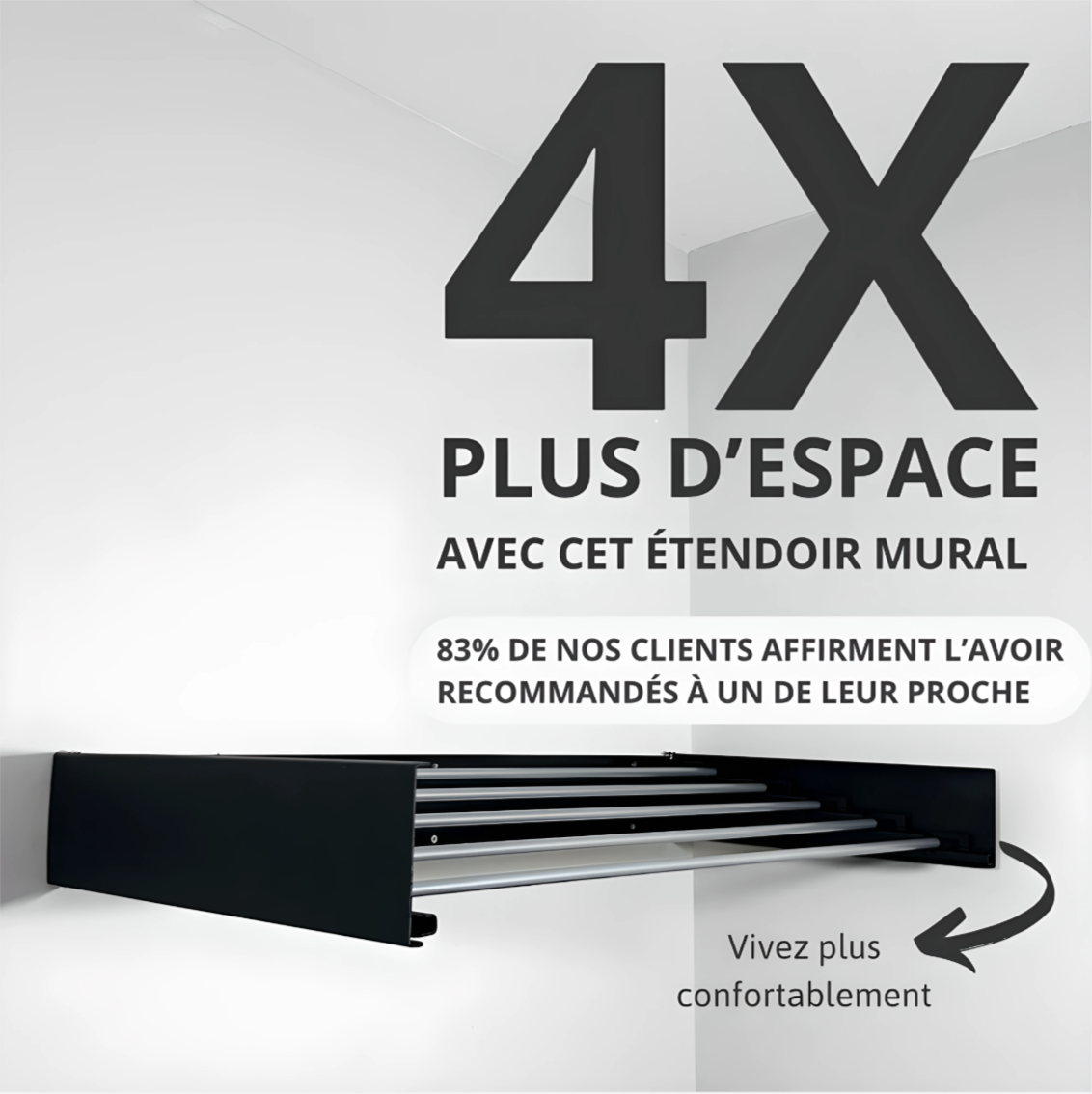 Notre étendoir invisible