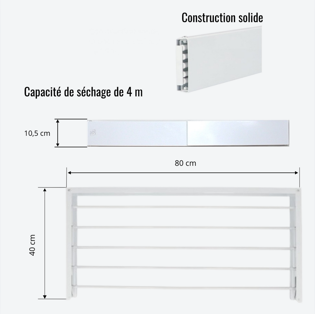 Notre étendoir invisible