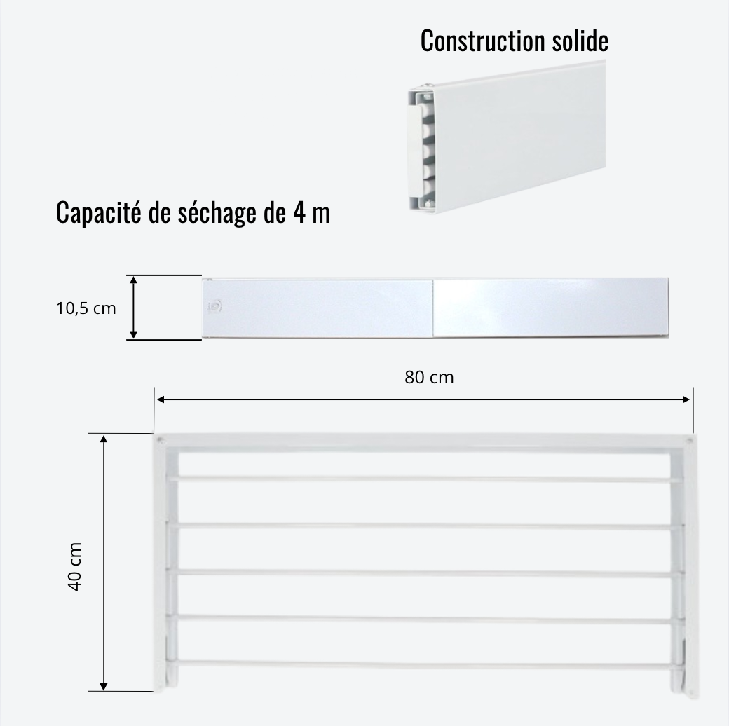 Notre étendoir invisible
