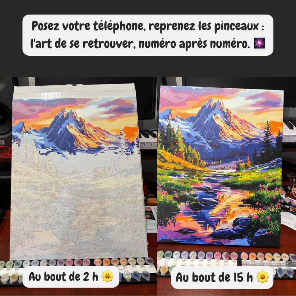 Digital Detox Peinture numéro