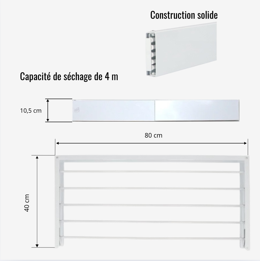 Notre étendoir invisible